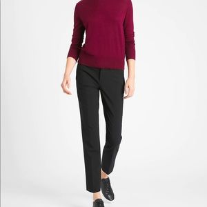 Ryan Slim Straight-Fit Washable Wool Pants